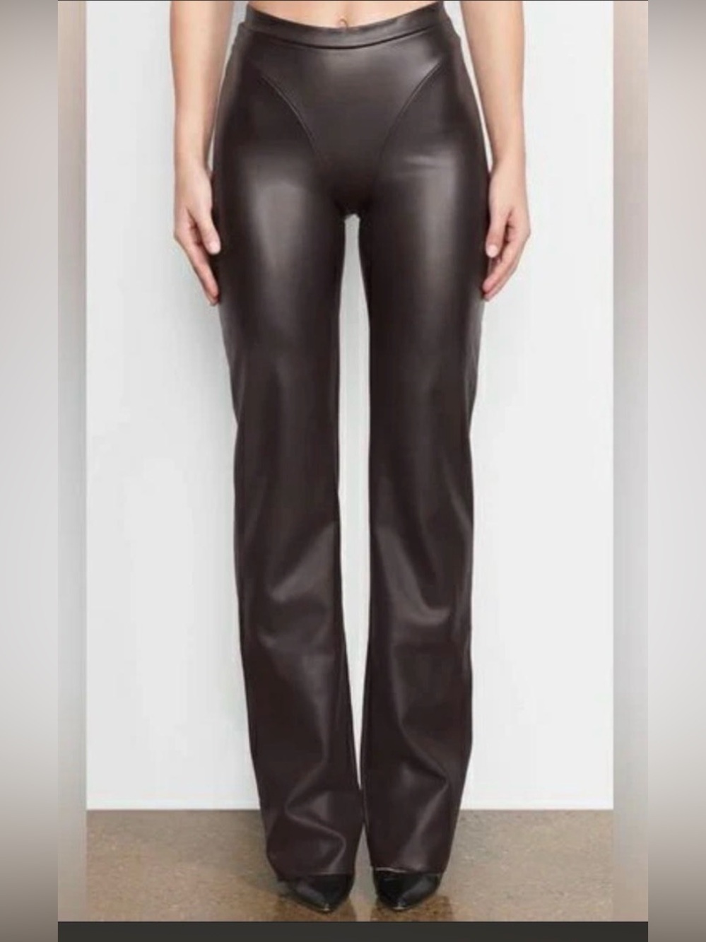 Skims Faux leather Pants